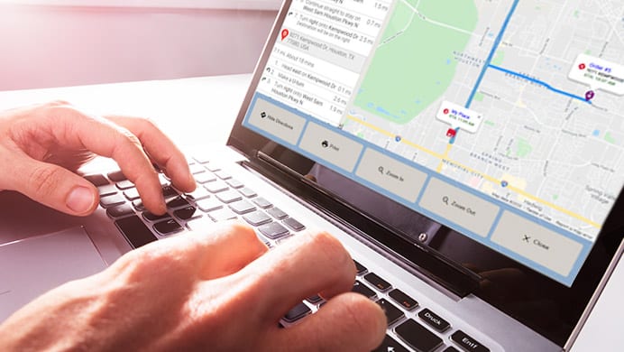 Shift into high gear. drivetrack panel