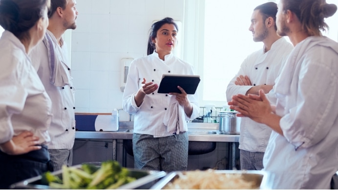 Maximize productivity. restaurant manage max productivity